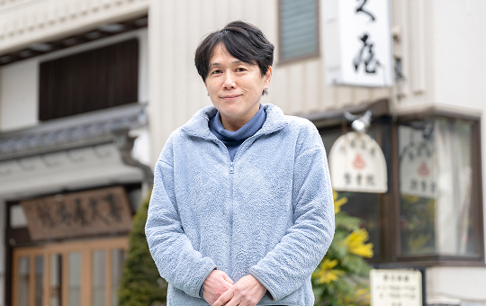 喜久屋旅館 女将 渡邊智子さん