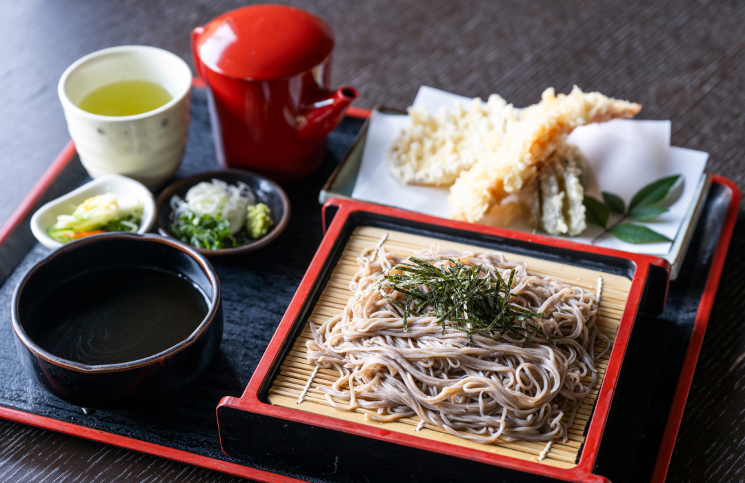 天ざるそばの写真